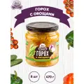 Закуска овощная Горох с овощами, Семилукский, 8 шт. по 470 г