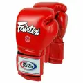 Боксерские перчатки Fairtex BGV9 red (мексиканский стиль) 12 унций