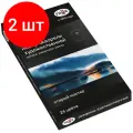 Комплект 2 шт, Акварель художественная Гамма Старый Мастер, 24цв, туба 9мл, картон. упаковка