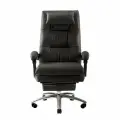 Офисное кресло с подставкой для ног Xiaomi HBADA Computer Chair Home Leather Boss Chair R3 Pro Black (HDNY112BGA)