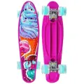 Скейтборд, Пенни борд ONLYTOP Мороженое 56 х 16 см, колеса световые PU 60х45 мм, ABEC 7, алюминиевая подвеска