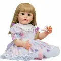 Кукла Реборн виниловая 55см в пакете (FA-285)