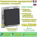 Перекрестный выключатель/переключатель 5шт AtlasDesign 10А одноклавишный Schneider Electric/Systeme Electric механизм скрытая установка карбон ATN001071