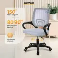 Кресло компьютерное Classmark офисный стул на колесиках, для школьника и взрослого, нагрузка до 150 кг, серый