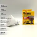 (20 шт.) Светодиодная лампочка Navigator PAR16, мощность 3 Вт, напряжение питания 220 В, цветовая температура 3000 K, теплый белый свет, цоколь GU10, размер 50х59 мм, NLL-PAR16-3-230-3K-GU10