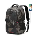 Рюкзак Carney Road с USB-выходом, для ноутбука, водонепрониц, камуфляж