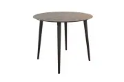 Круглый кухонный стол Олимп 2, цвет Камень темный/венге, эмаль