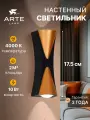 Настенный светильник Arte Lamp GUDJA A6026AP-10BK LED черный