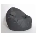 Кресло-мешок игровое WOWPUFF Макси ХXXXXL рогожка графит, съемный чехол