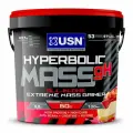 USN Гейнер Hyperbolic Mass Strawberry Cheesecake гиперболик масс ОЛЛ-ИН-УАН со вкусом клубничного чизкейка, 4 кг