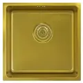 Кухонная мойка Seaman Eco Roma U SMR-4444A Antique Gold (PVD, micro-satin *5), стандартная комплектация Нержавеющая сталь