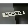 Надпись/эмблема Хёндэ/ буквы для авто hyundai на багажник черные