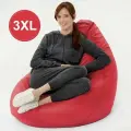 F78 Кресло мешок XXXL СТАНДАРТ+ Фуксия 3XL Oxford, съемный чехол
