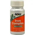 Таблетки NOW Iron Complex, 100 шт.